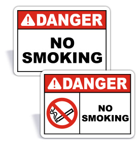 ANSI No Smoking Signs