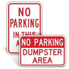 Area Specific Signs