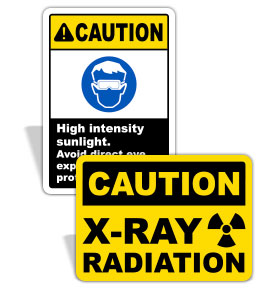 Caution Health Hazard Signs