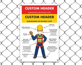 Custom Jobsite Signs
