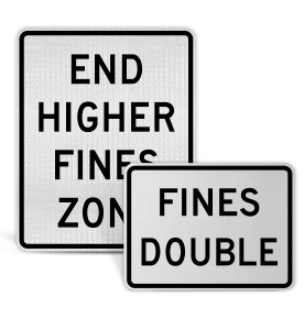 Construction Speed Limit Signs