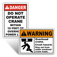 Crane Safety Signs