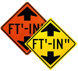 Custom Low Clearance Sign