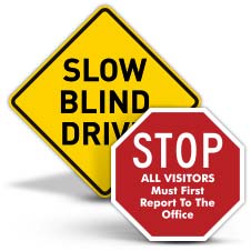 Custom Traffic Signs