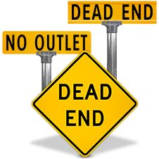 Dead End Signs