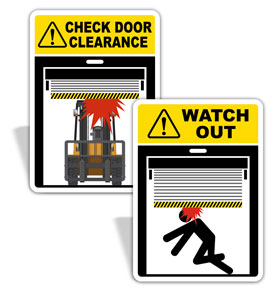 Dock Door Signs