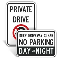 Driveway Signs