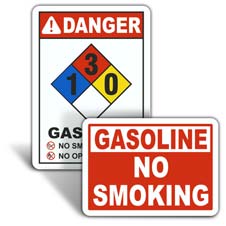Gasoline Signs