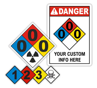 Custom NFPA Diamonds