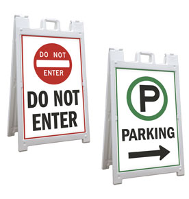 Parking A-Frame Signs
