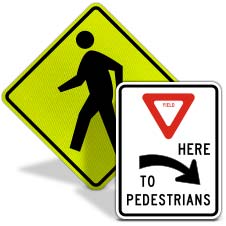 Pedestrian Crossing Signs