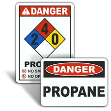 Propane Signs