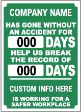 Custom Safety Scoreboard