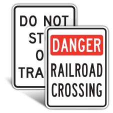 Railroad Crossing Signs