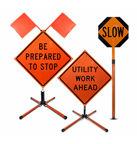 Road Work Signs