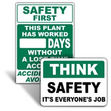 Safety Awareness Signs
