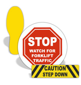 Floor Safety Labels