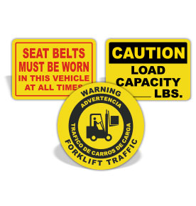 Vehicle Safety Labels