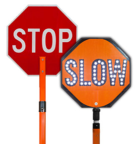Crossing Guard Stop Signs