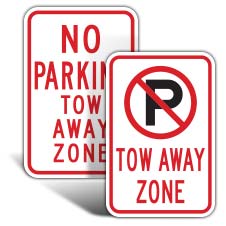Towing Signs
