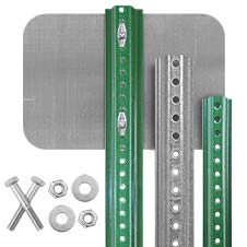 U-Channel Posts Hardware