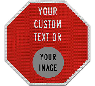 Custom Red Octagon