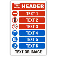 Custom PPE Signs and Banners — 6 Images