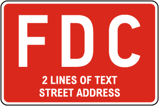 Custom FDC Signs