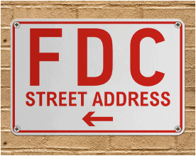 Custom FDC Signs