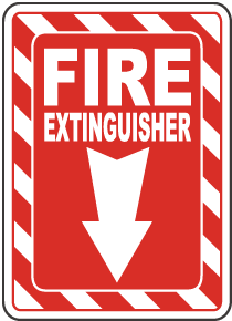 Fire Extinguisher Sign