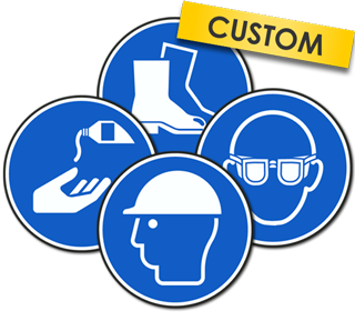 Custom ANSI / ISO Mandatory Symbol