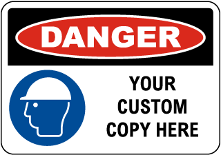 Custom OSHA Sign