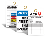 Chemical / Health / Lab Tags