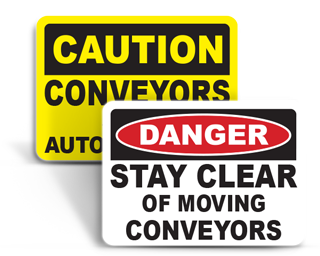 Conveyor Safety Signs