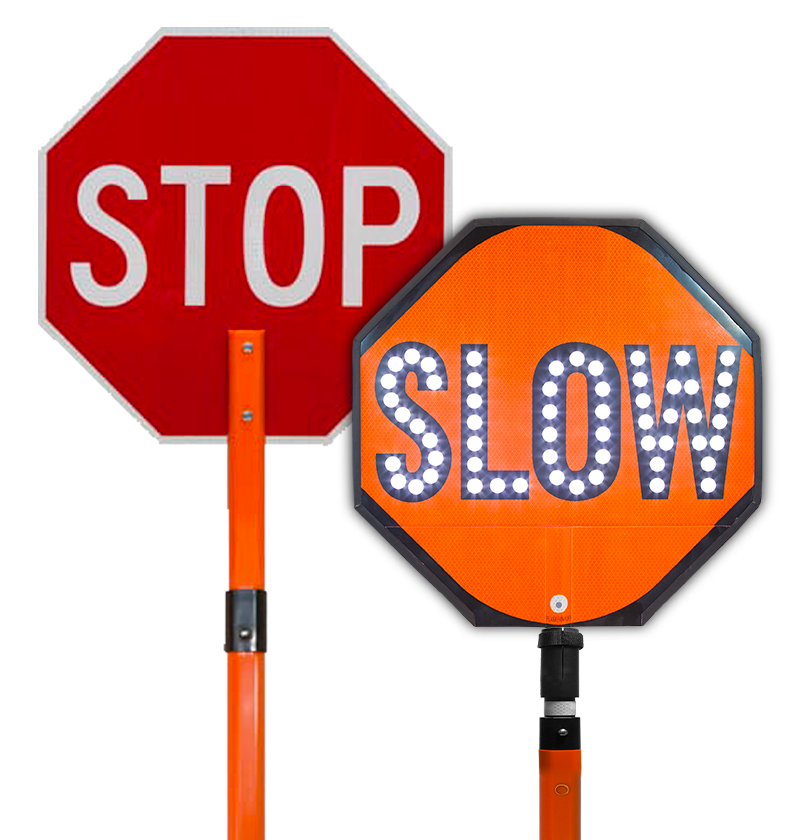 Hand Held Stop Signs