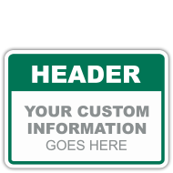 Custom Facility Signs