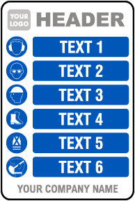 PPE Sign — 6 Images