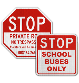 Custom Stop Signs