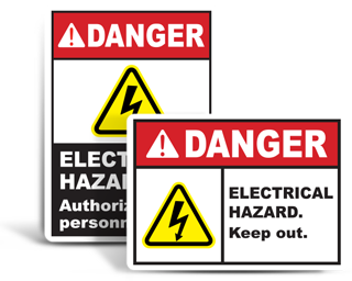 Electrical Hazard Signs
