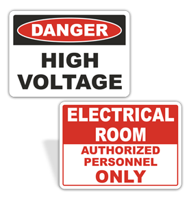 Electrical Safety Signs