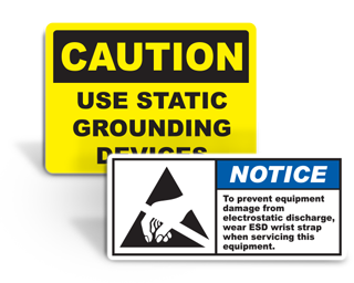 ESD Signs