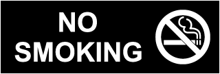 No Smoking Sign