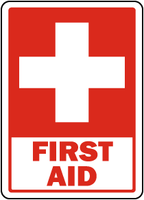 First Aid Sign