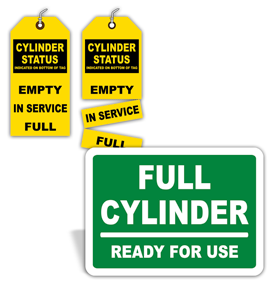 Gas Cylinder Signs