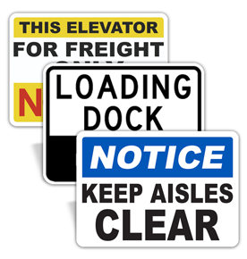 Warehouse Signs