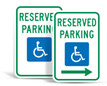 Federal Handicap Parking Signs