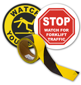 Watch Your Step Signs