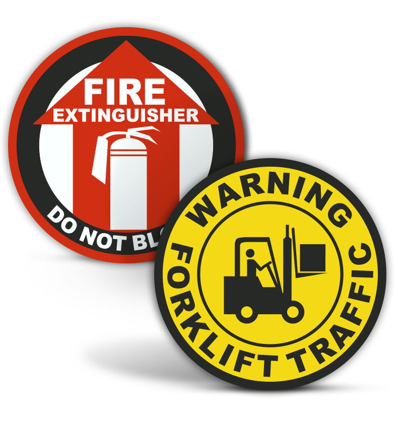 Floor Safety Signs