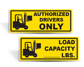 Forklift Labels