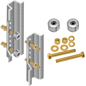Galvanized U-Channel Post Breakaway Kit
